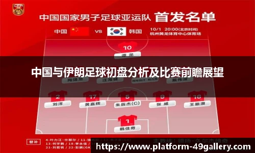 中国与伊朗足球初盘分析及比赛前瞻展望